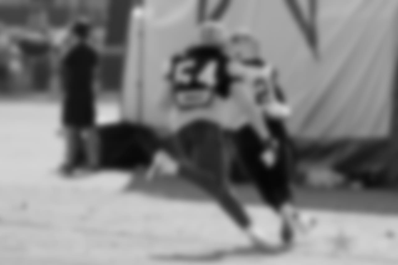 Views of the Dallas Cowboys training camp practice in Oxnard, California