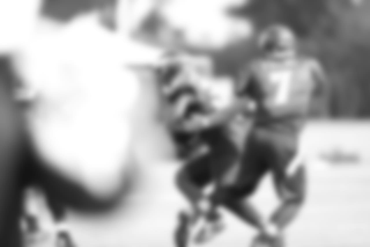 RB Byron Marshall and QB Dane Evans