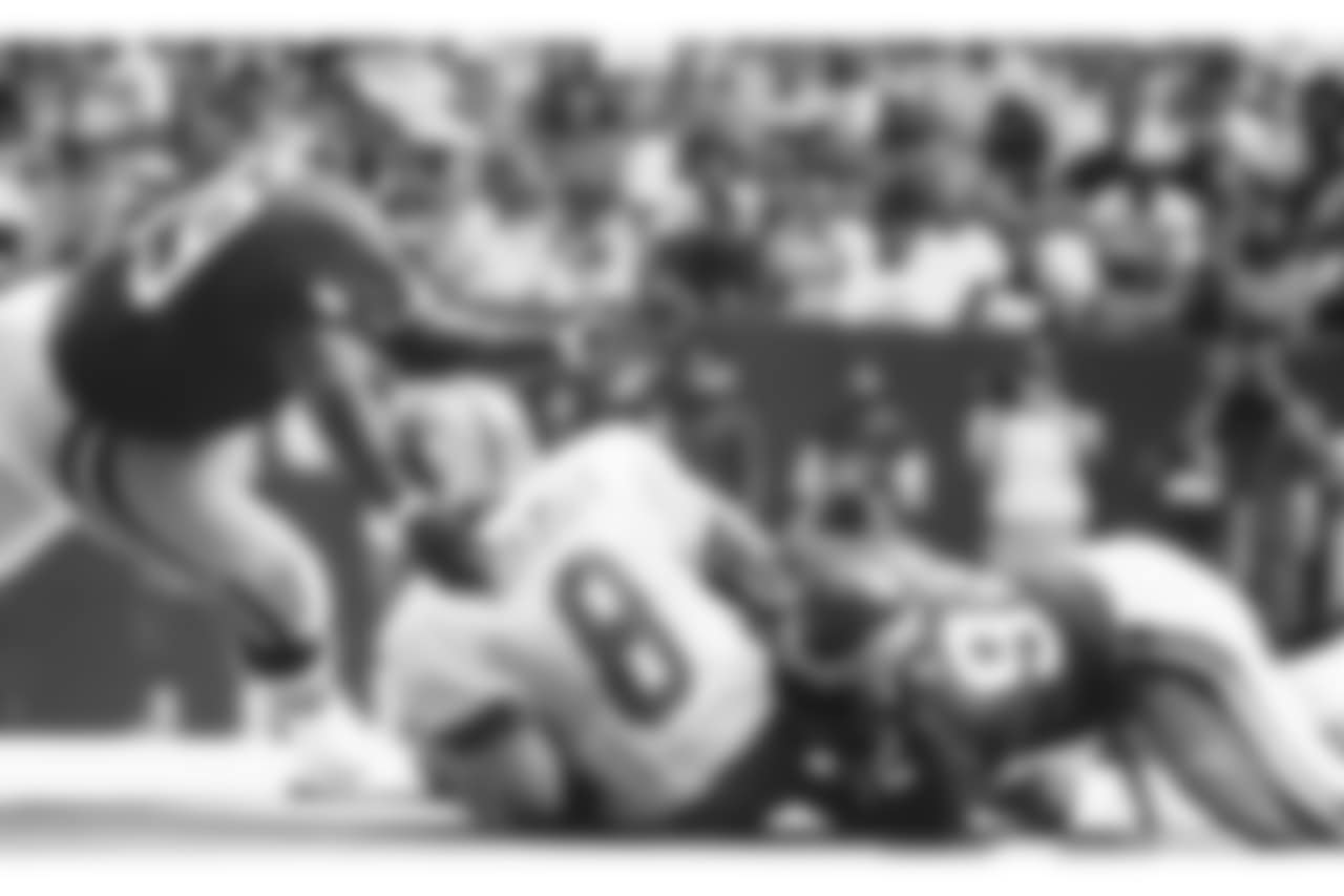 Troy Aikman was sacked 11 times in 1991.
