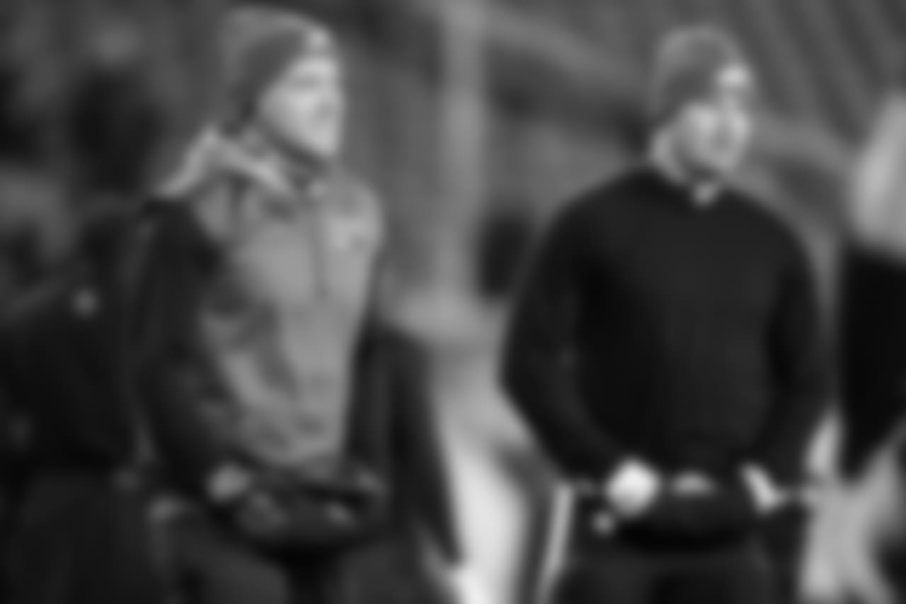 TE Zach Ertz and TE Brent Celek