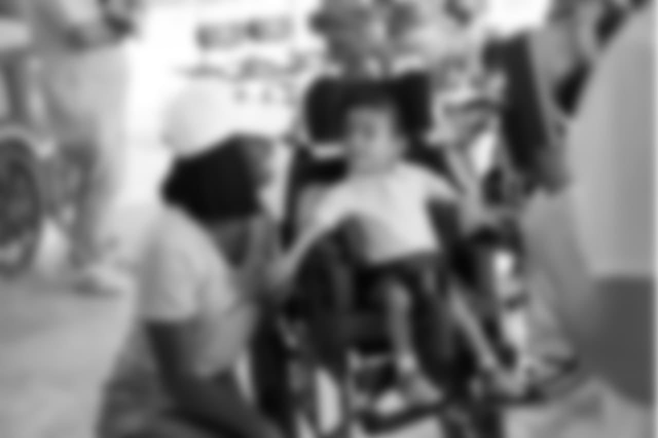 Meeting courageous children with so much determination