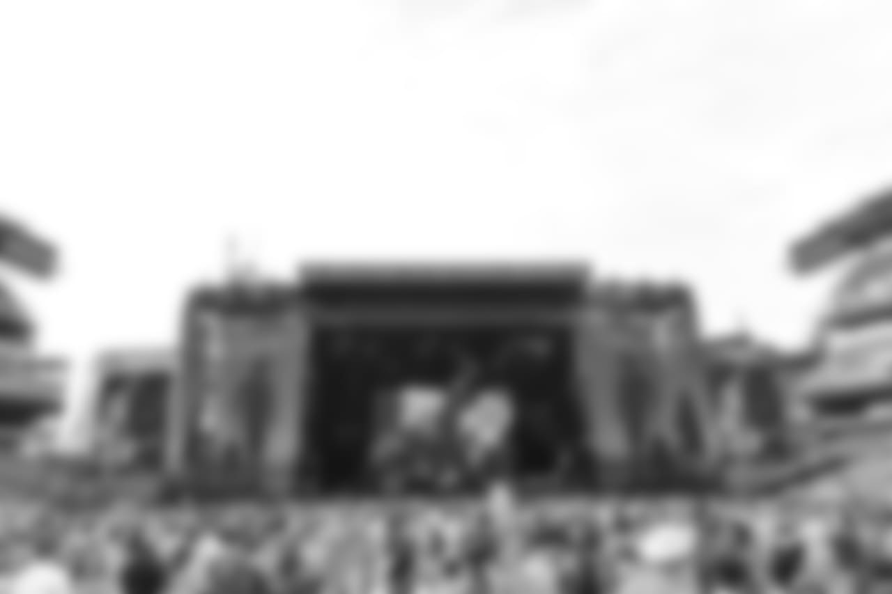 The stage at Lincoln Financial Field