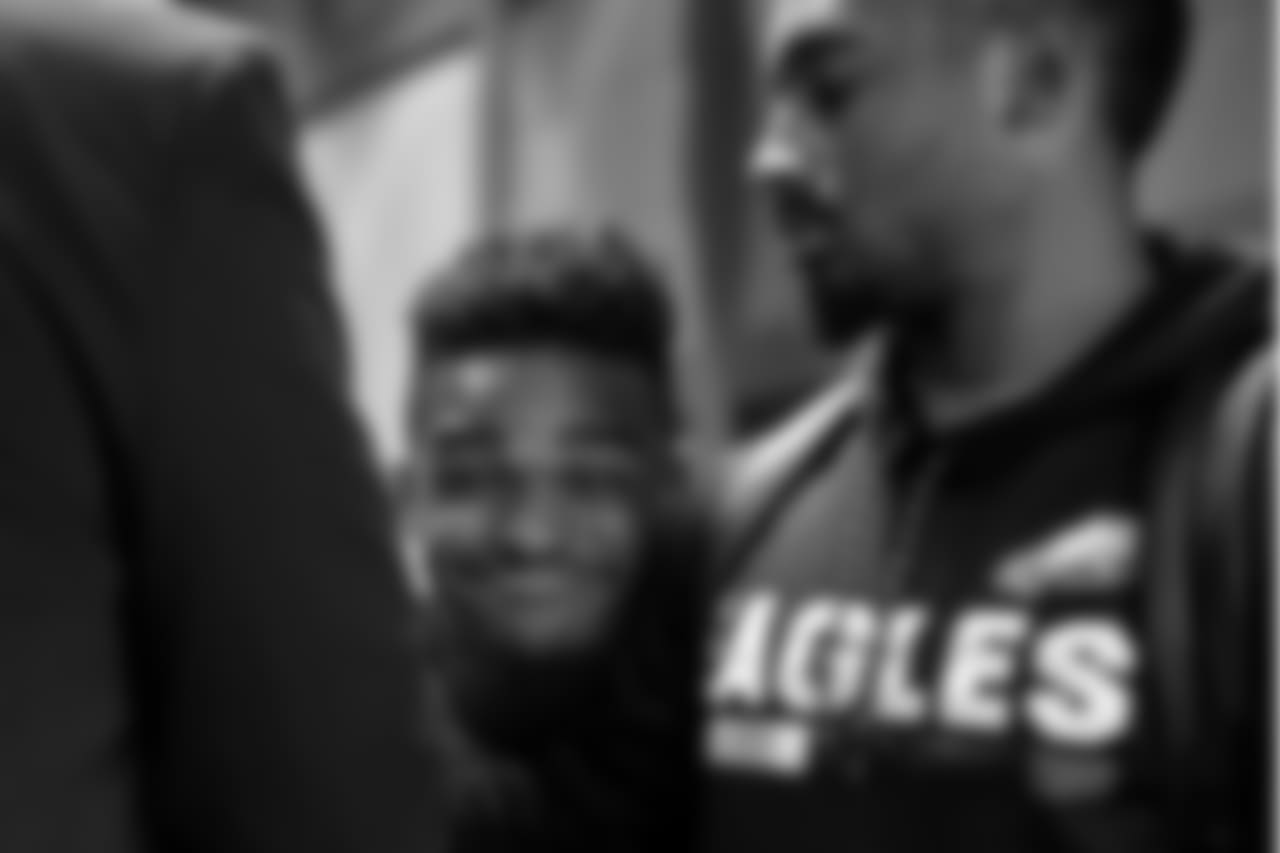 WR Shelton Gibson having fun.