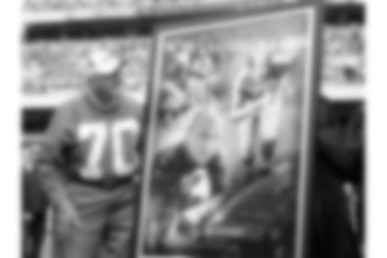 "It's hard for me to believe that he's not in the Pro Football Hall of Fame." - Chairman and CEO Jeffrey Lurie on Al Wistert