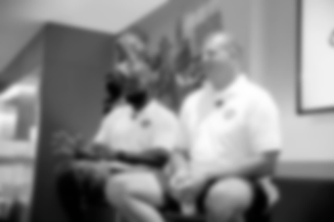 Tra Thomas and Jon Runyan.