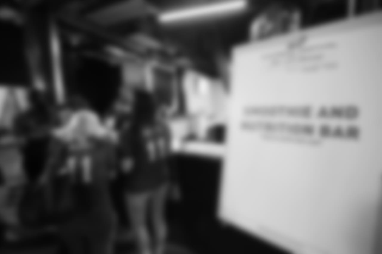 The event also featured a smoothie and nutrition bar