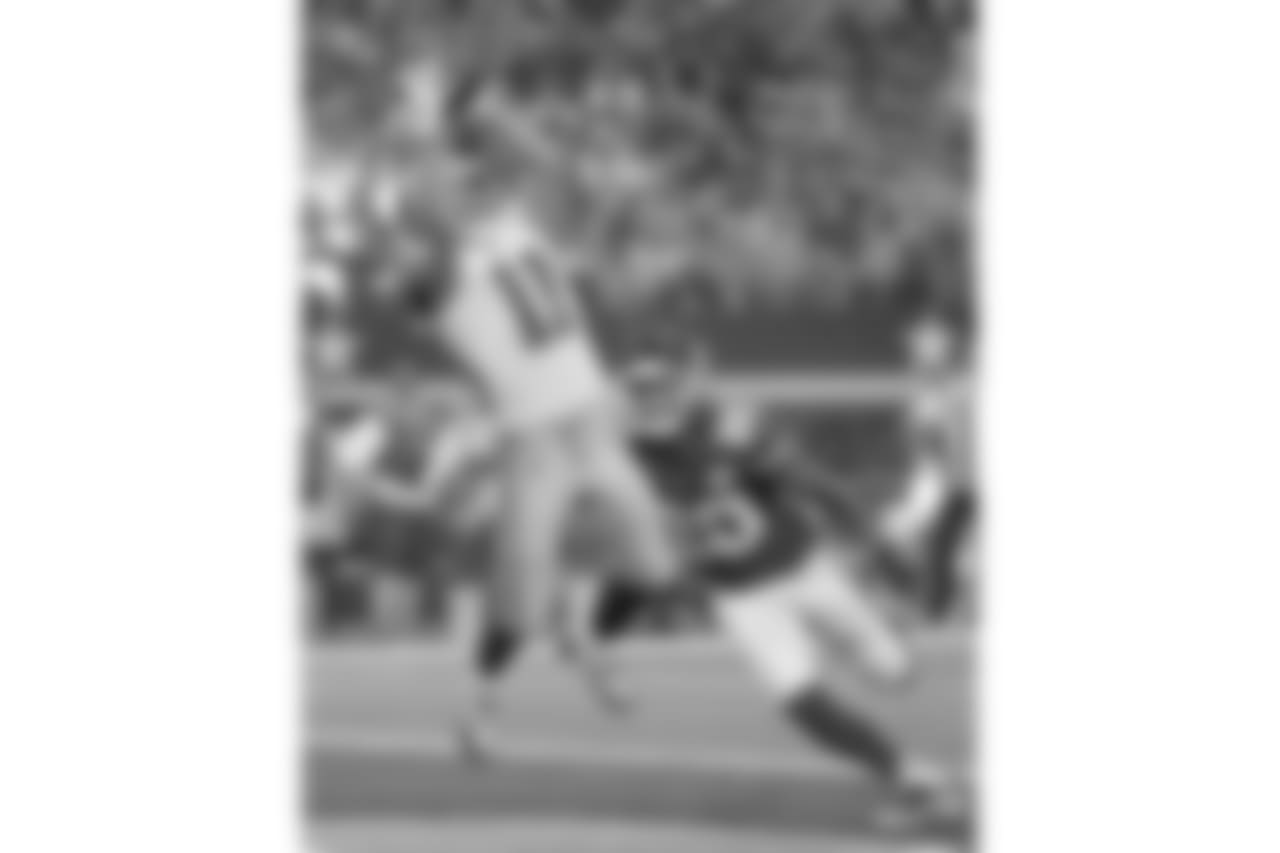 WR Cole Beasley is one of the quickest pass-catchers in the NFL. This season, Beasley has hauled in four touchdowns.