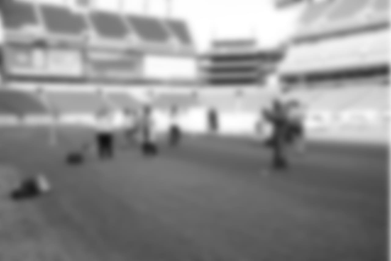 The day ended with a quick visit on the field at Lincoln Financial Field. Overall it was a great Eagles Care Summit!