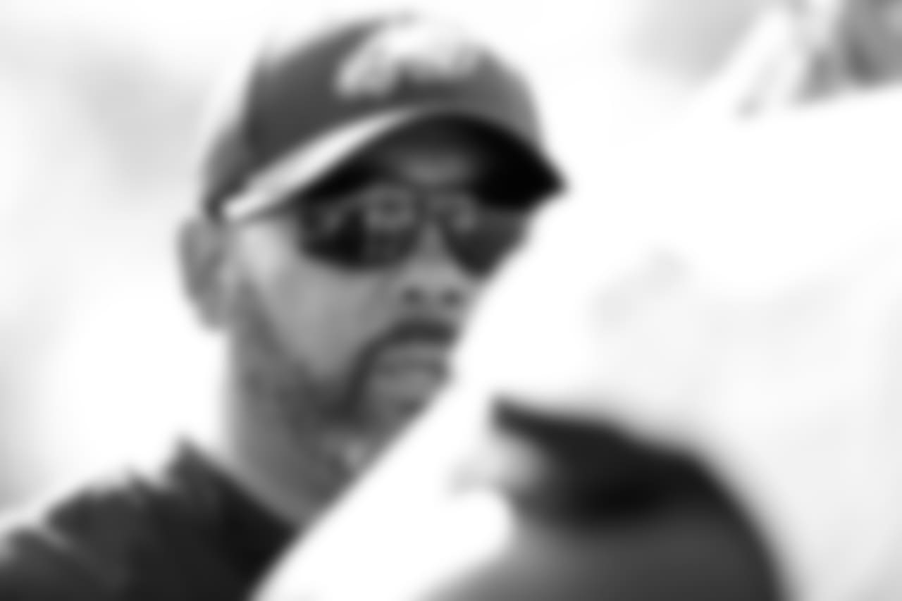 Defensive line coach Chris Wilson
