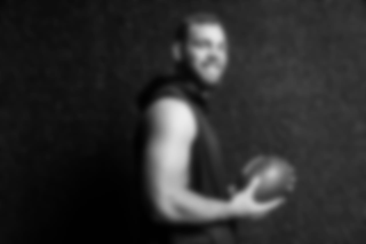 Dallas Goedert at the NFL Scouting Combine