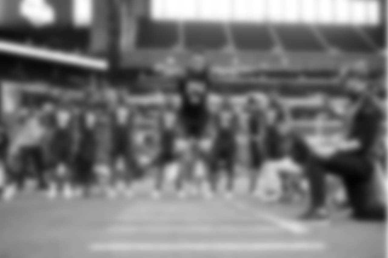Maddox leaped 125 inches in the broad jump.