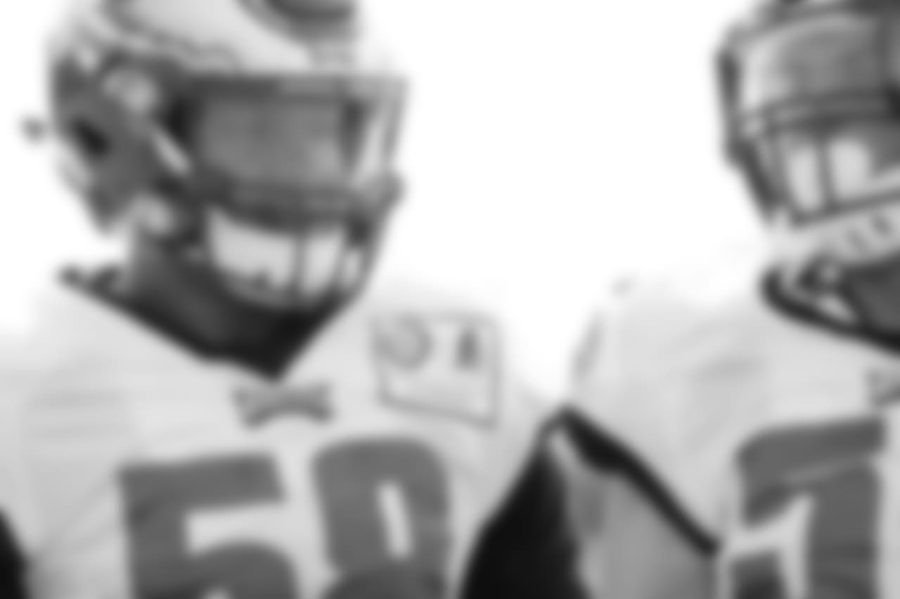 LB Jordan Hicks and LB Kamu Grugier-Hill