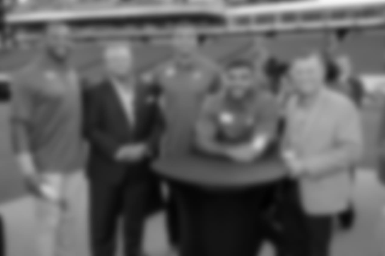 LB Najee Goode, WR Mack Hollins, and LB Mychal Kendricks