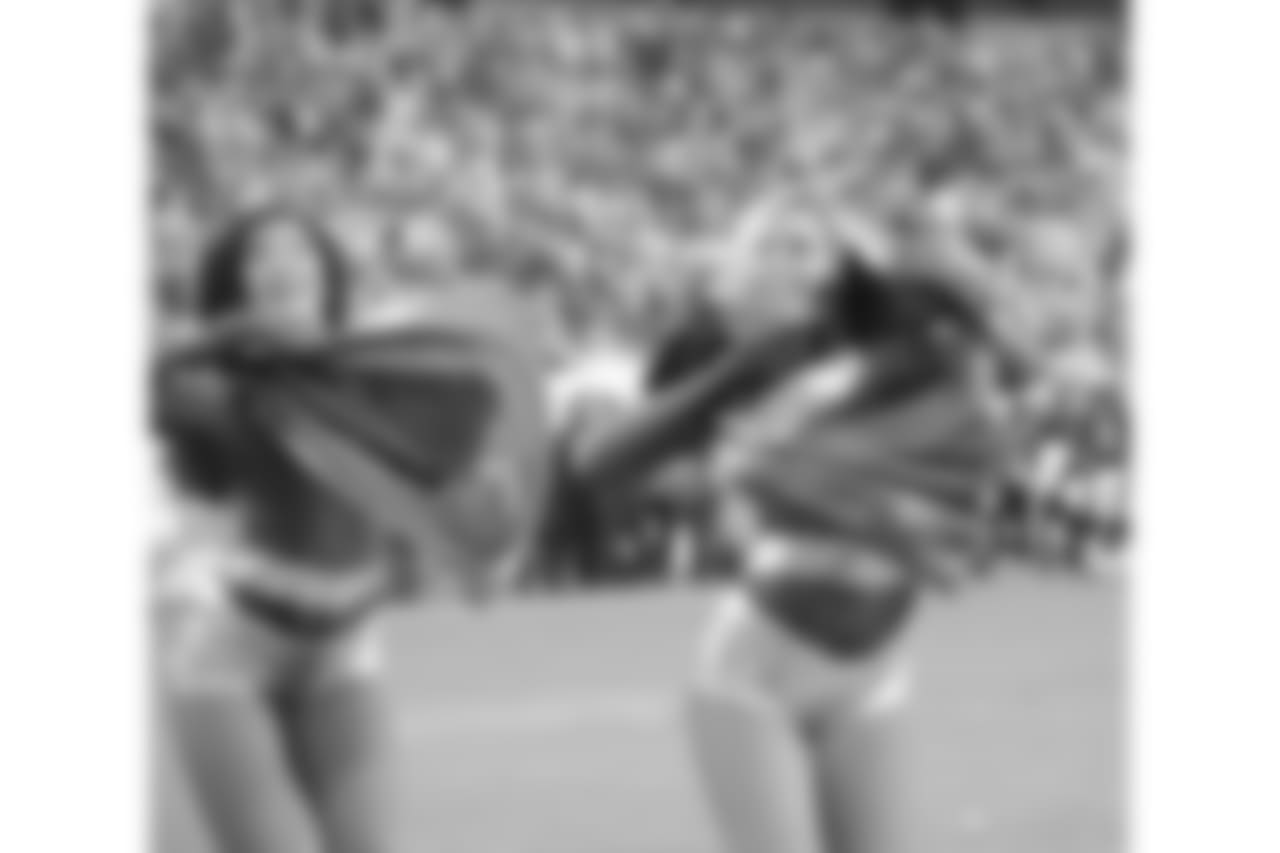 Allegra and Savannah performing as Supergirl