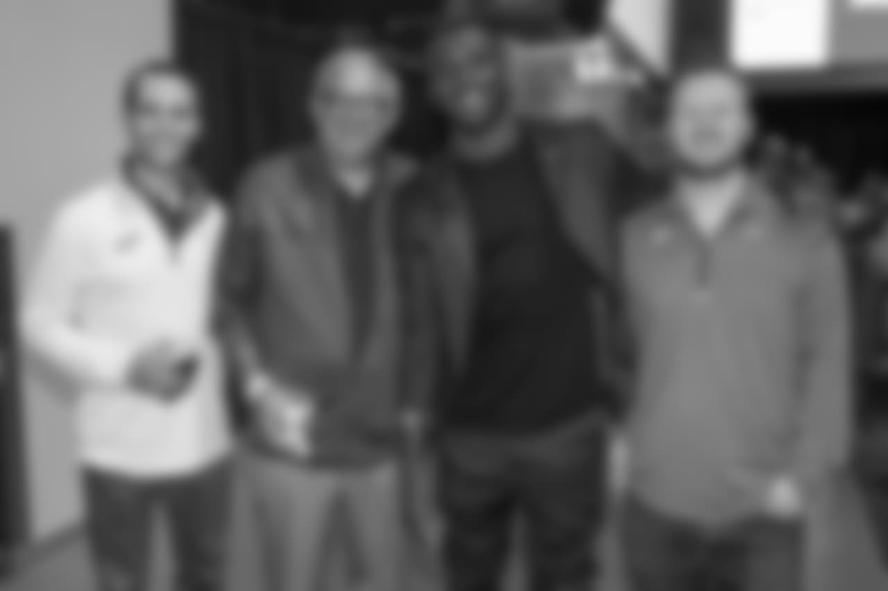 WR Nelson Agholor at the Kickoff Party