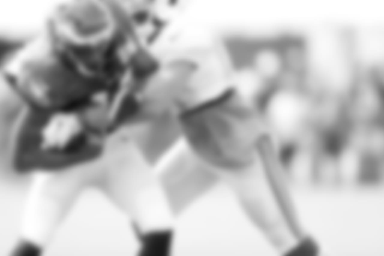 WR Nelson Agholor and CB Byron Maxwell