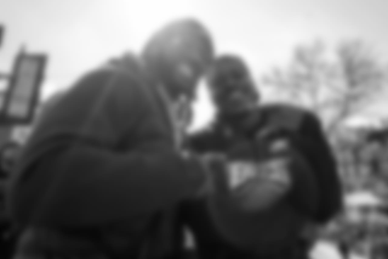 RB LeGarrette Blount and RB Corey Clement