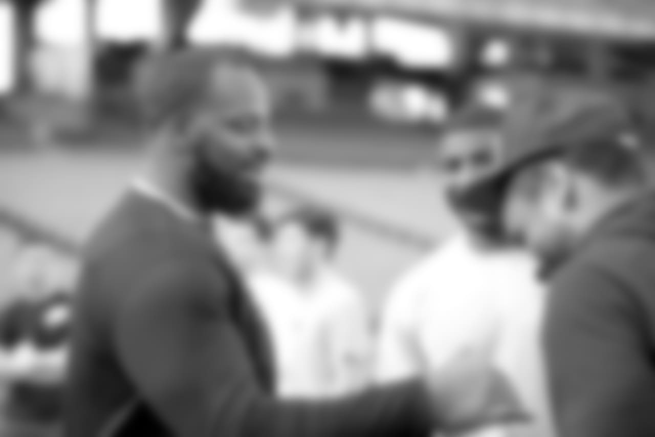 Fletcher Cox, Vinny Curry and Nnamdi Asomugha