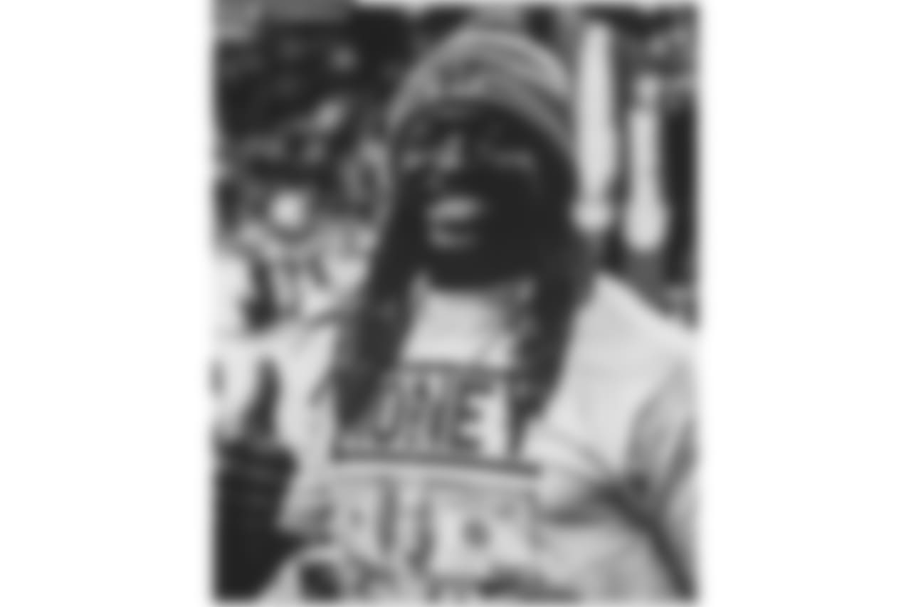 "I always smile! No reason not to! Don't worry, I still got my pearly whites" - LeGarrette Blount