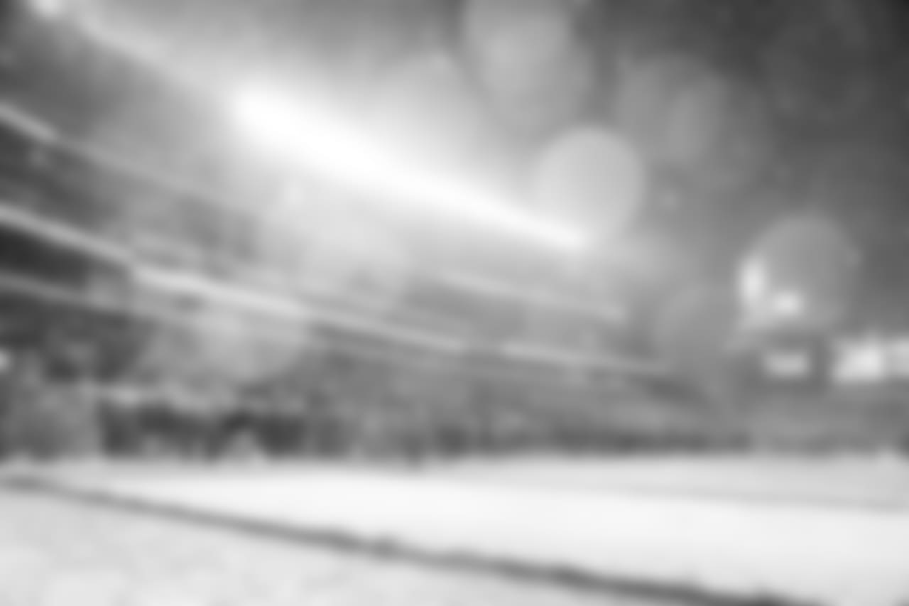 A look at the snow falling at Lincoln Financial Field.