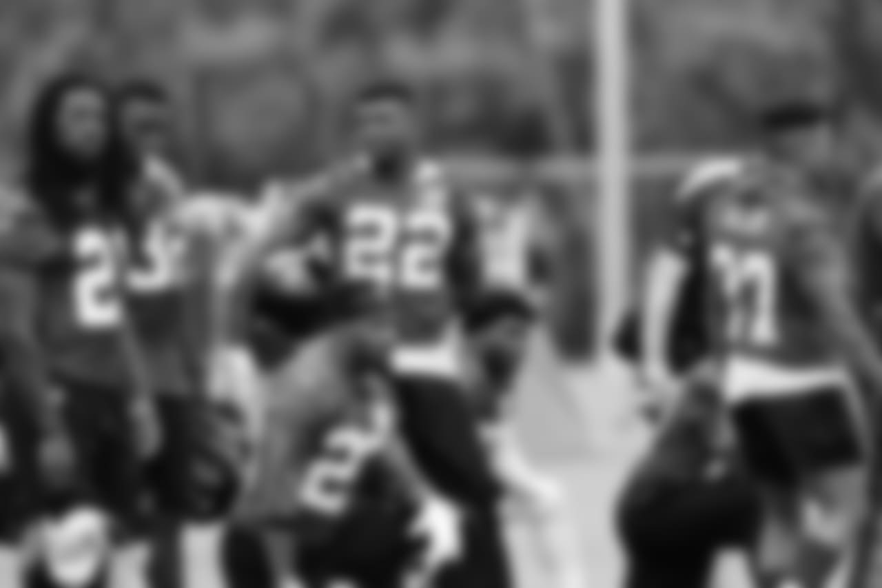 SS Keanu Neal, CB Desmond Trufant, CB Robert Alford, S Tyson Graham and FS Ricardo Allen