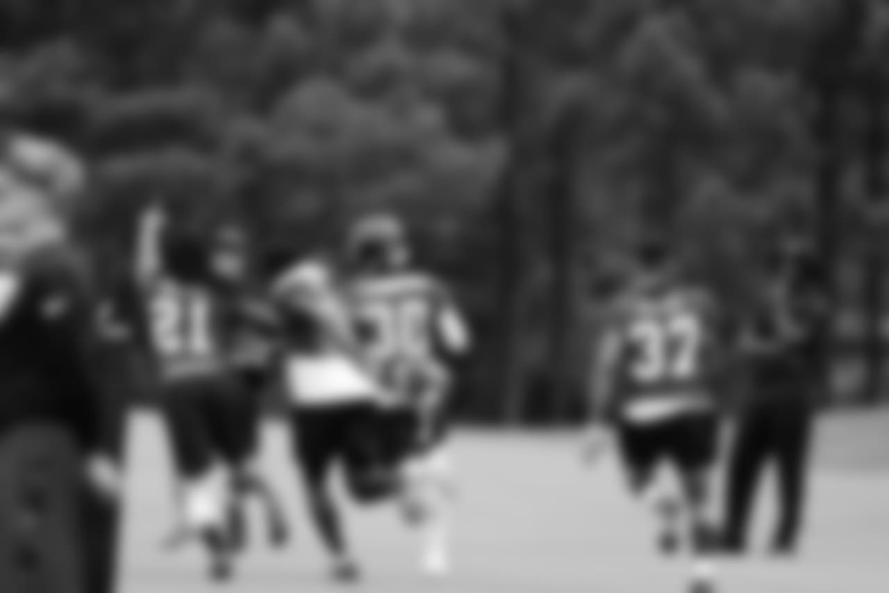 CB Desmond Trufant, CB Brian Poole, DB Chris Lammons, FS Ricardo Allen