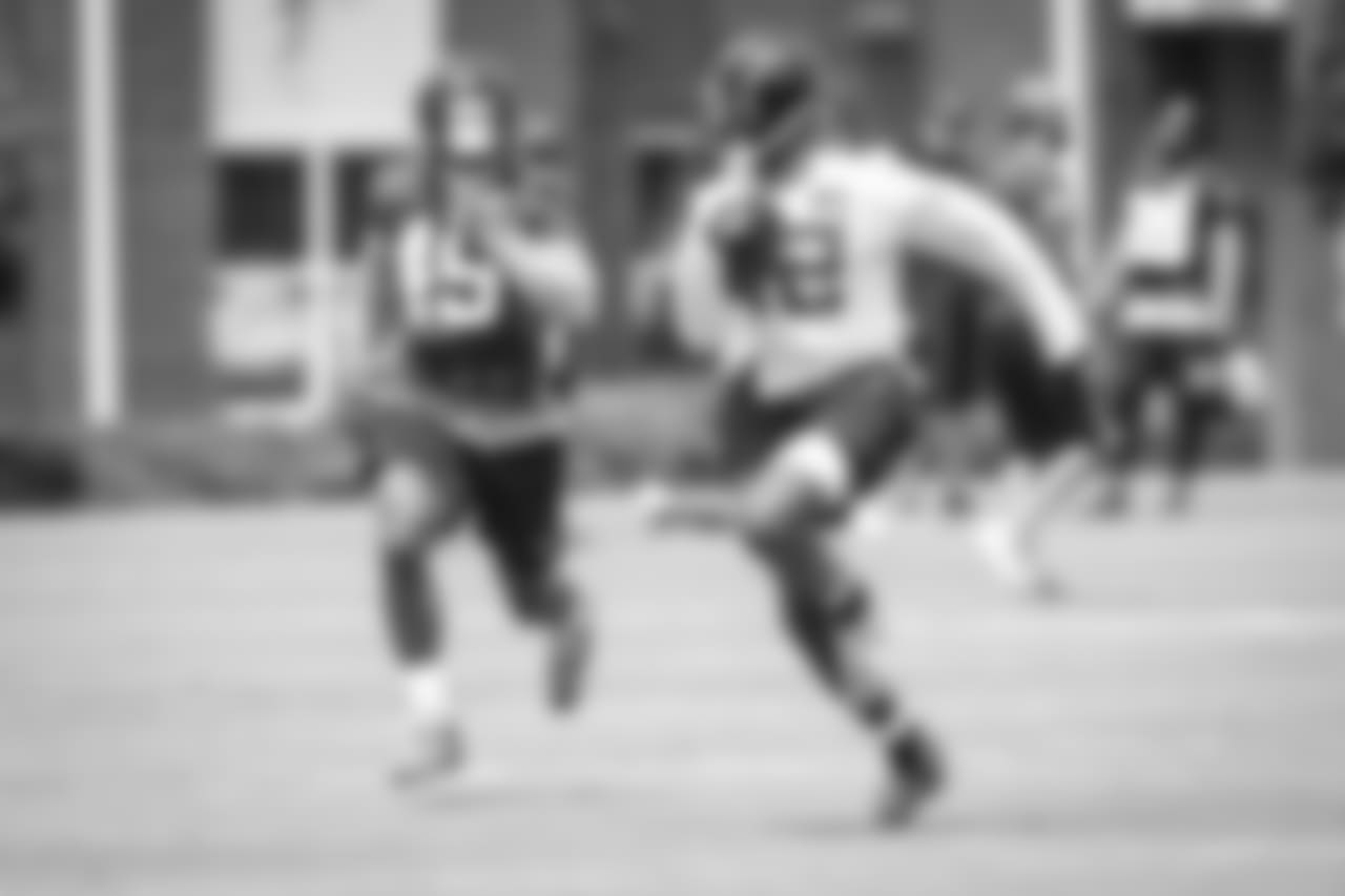WR Mohamed Sanu and MLB Deion Jones