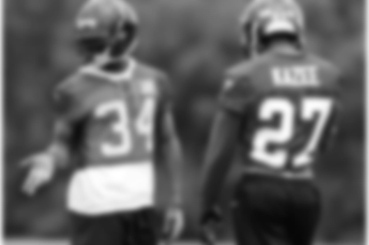 CB Brian Poole and FS Damontae Kazee