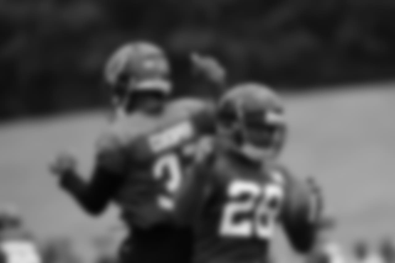 DB Secdrick Cooper and DB Justin Bethel