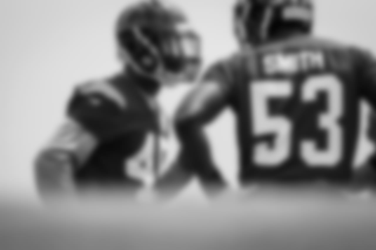MLB Deion Jones and LB Emmanuel Smith