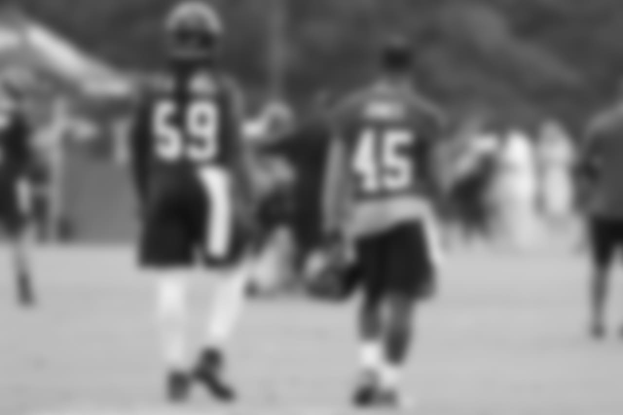 MLB Deion Jones and OLB De'Von