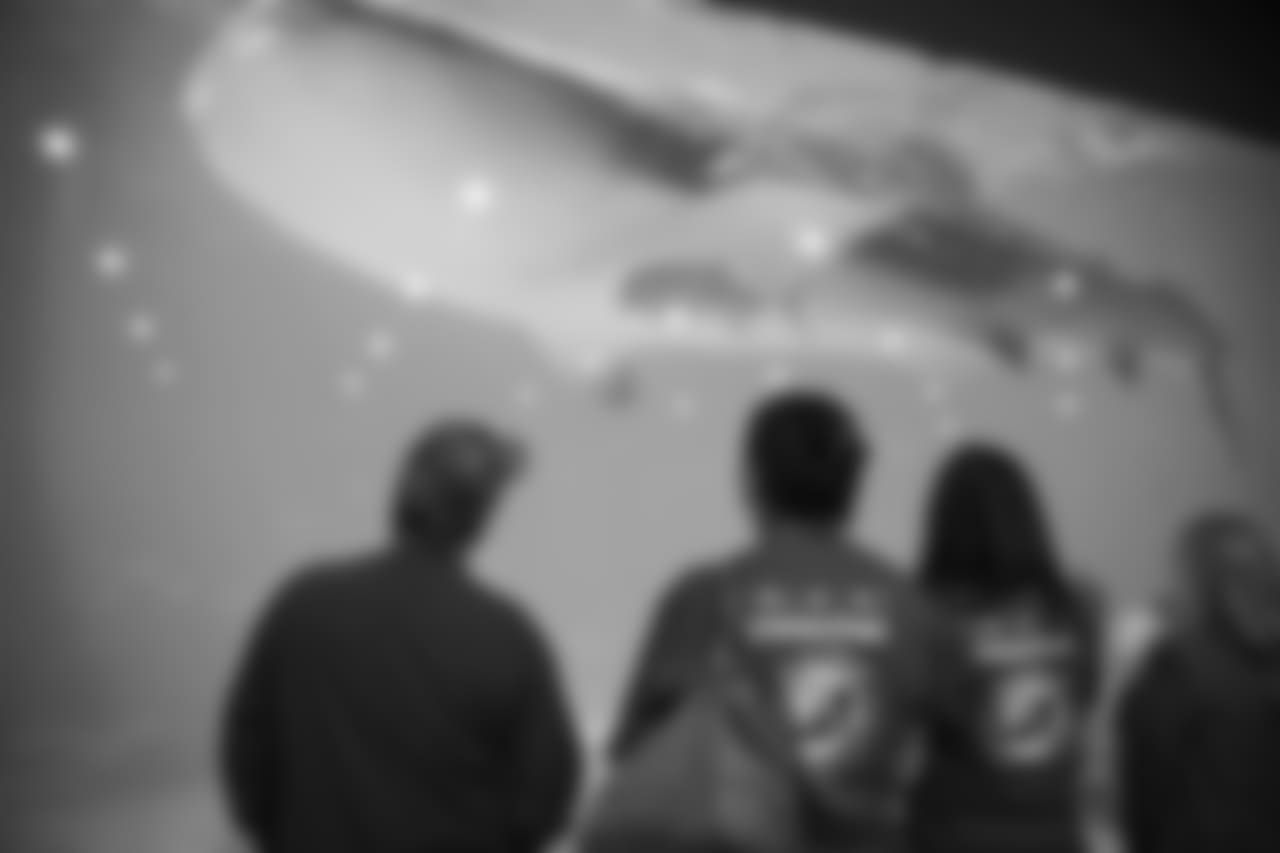 K Matt Bryant hosted 5 families through the Tragedy Assistance Program for Survivors (TAPS) for a day of fun at World of Coca-Cola and the Georgia Aquarium.