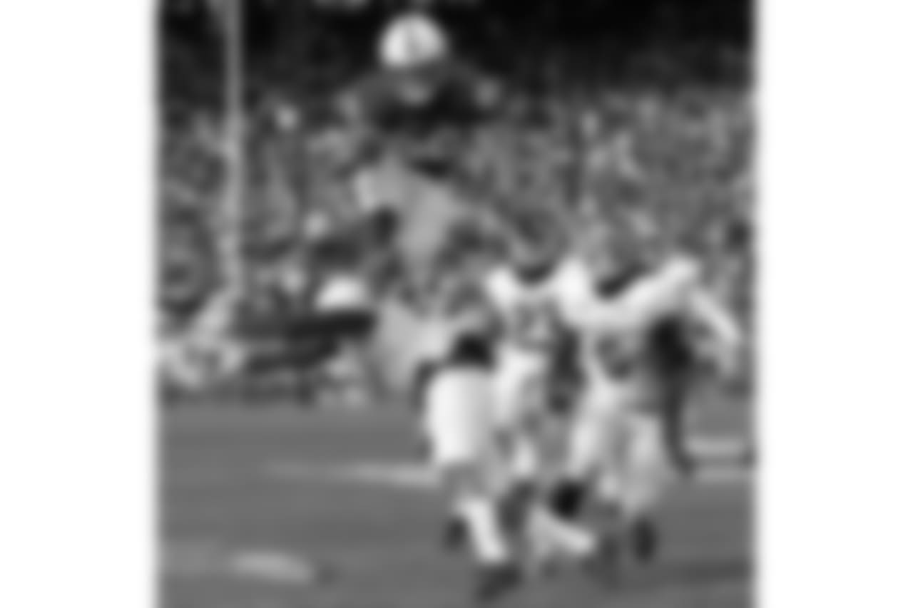Running Back1. Saquon Barkley, Penn State (AP Photo/Chris Knight)2. Derrius Guice, LSU 3. Sony Michel, Georgia 4. Ronald Jones II, USC T-5. Nick Chubb, Georgia T-5. Rashaad Penny, San Diego State
