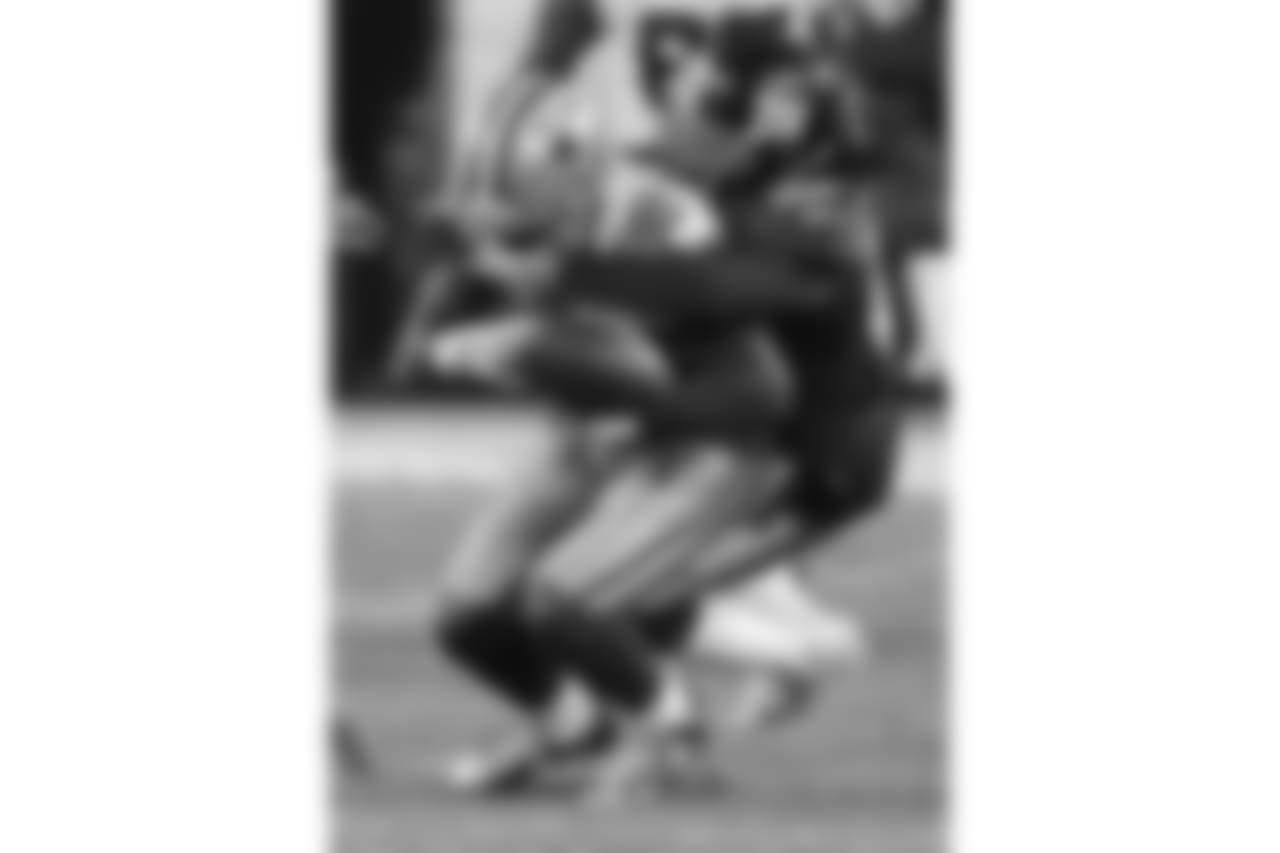 CB JANORIS JENKINSIn two games this season, the veteran cornerback helped limit Pro Bowl wide receiver Dez Bryant to two catches for 18 yards. Jenkins forced a fumble on Bryant’s lone catch on Sunday and grabbed an interception earlier in the game. That’s why they call him Jackrabbit.