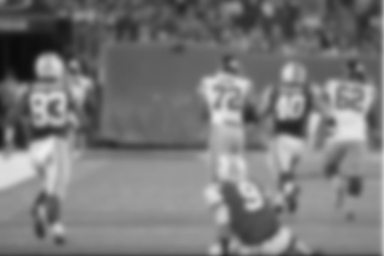 DE KERRY WYNN
Wynn, who has one career interception in the regular season, returned a pick 73 yards for a touchdown to give the Giants their first lead in the fourth quarter.