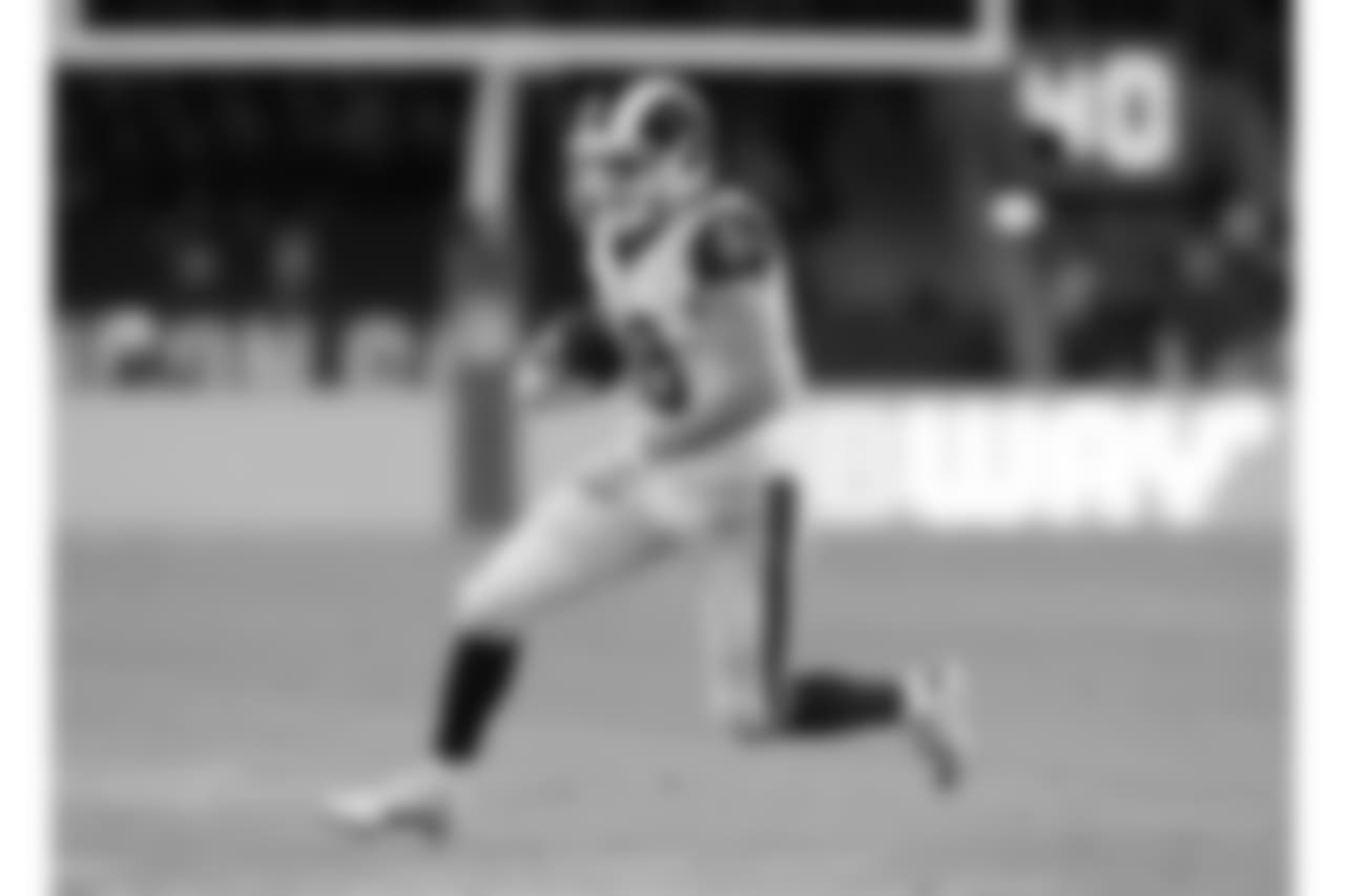 WR Cooper KuppKupp is second among NFL rookie wide receivers in receptions (23), receiving yards (316), and touchdown catches (three).