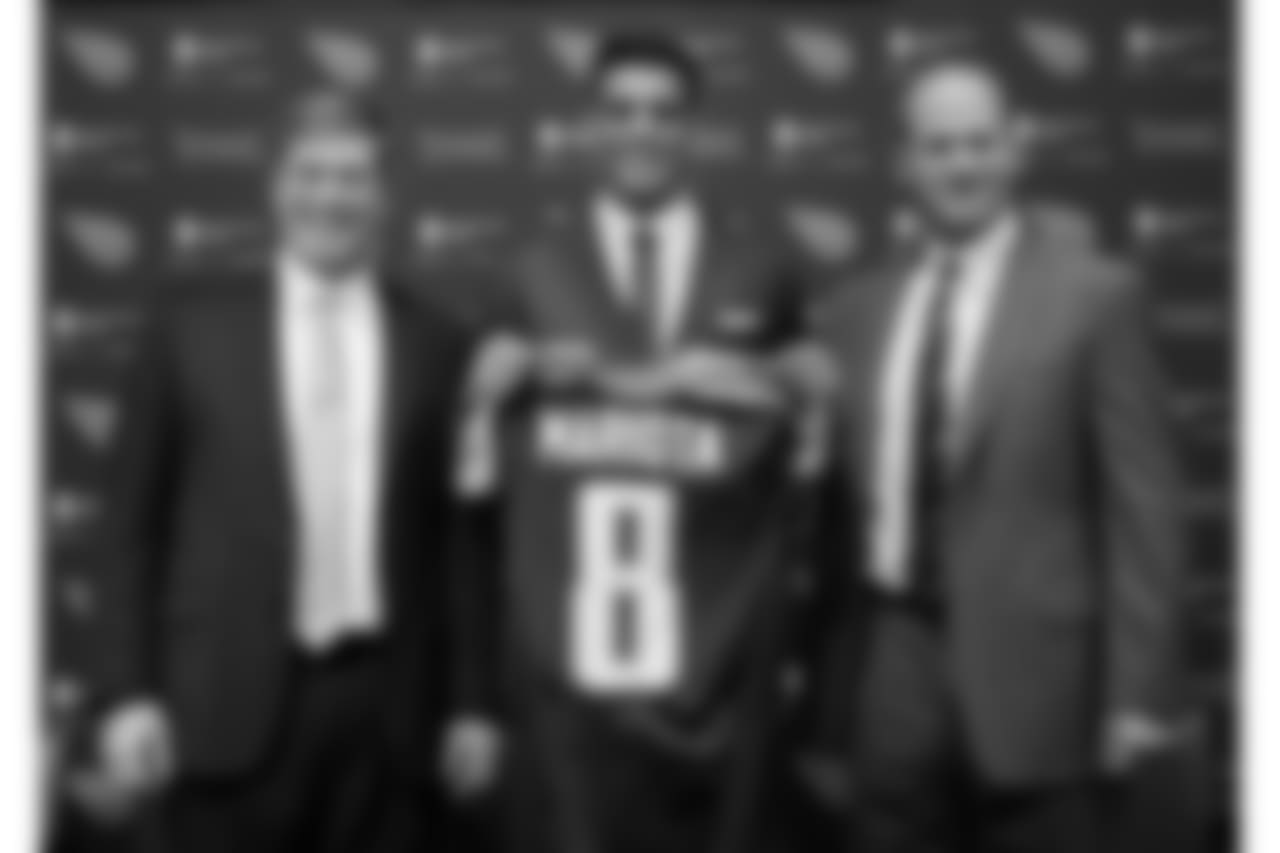 2015 - QB Marcus Mariota (Oregon) | Tennessee Titans
AP Photo/Mark Humphrey