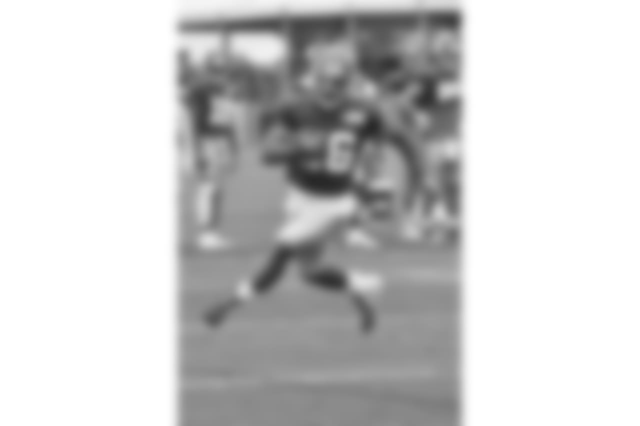RB SAQUON BARKLEY
Did you really think I was going to leave Saquon Barkley off this list? The Giants second overall pick in the draft will likely get his first game action with the Giants Thursday night. Barkley has been as advertised during the spring and summer, showing absurd agility and very refined receiving skills for a running back.
One thing no one has seen Barkley do in a Giants uniform is play against guys actively trying to tackle him. It is something that can’t be simulated in practice, and can really define how good a running back is. Breaking tackles, making defenders miss, and making the right decisions against defenders going full speed is the essence of running the football.
“Definitely looking forward to the first hit,” Barkley said. “The first hit in the game is the thing that knocks everything out – whether you’re nervous, you’re overthinking stuff. So, it definitely helps. Like I was saying out there, I haven’t really got the time to really sit down and think about playing in my first NFL game. But, I’m definitely looking forward to the opportunity.”
Giants fans will get their first glimpse at Barkley on Thursday night.