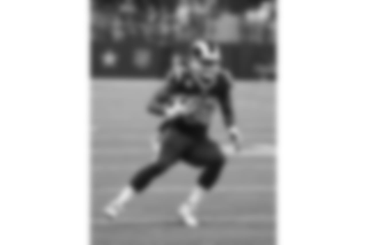 RB Todd Gurley IIThe former AP NFL Offensive Rookie of the Year is fifth in the NFL with 627 yards rushing. He is also tied for the team lead with 27 receptions.