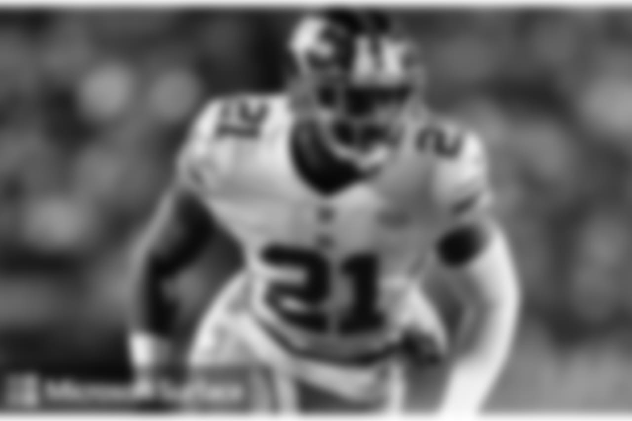 SAFETY LANDON COLLINSNo player in the NFL has more total tackles (28) in the last two weeks than Landon Collins, who now leads all safeties in the league for the season with 83.