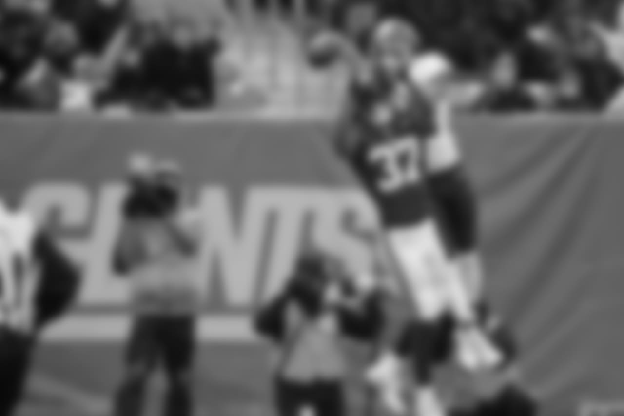CB ROSS COCKRELLMaking his eighth start of the season in a depleted secondary, Cockrell grabbed another interception off Kirk Cousins early in the second half. Last week, he picked off Arizona’s Drew Stanton twice at University of Phoenix Stadium.