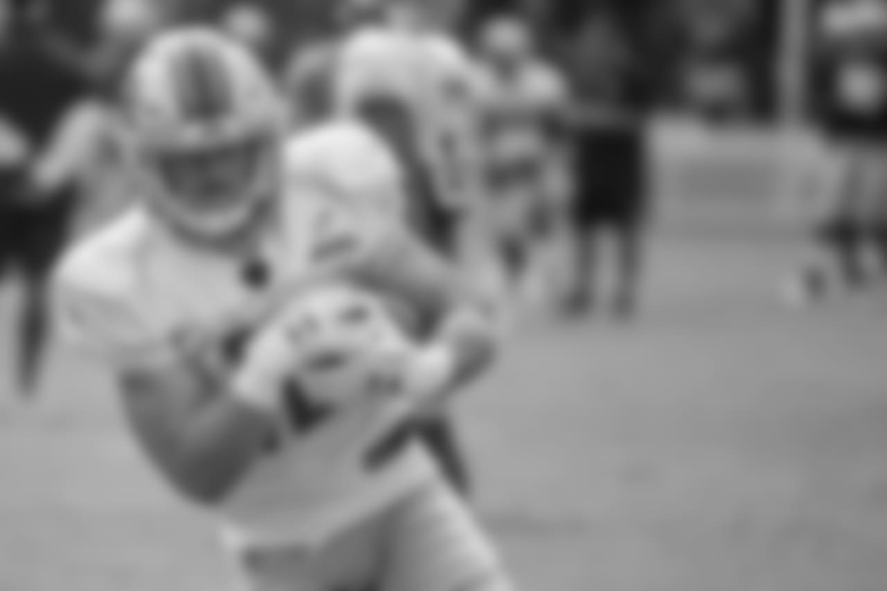 Detroit Lions wide receiver Jace Billingsley (16) during training camp practice on Wednesday, Aug. 8, 2018 in Napa, Calif. (Detroit Lions via AP)