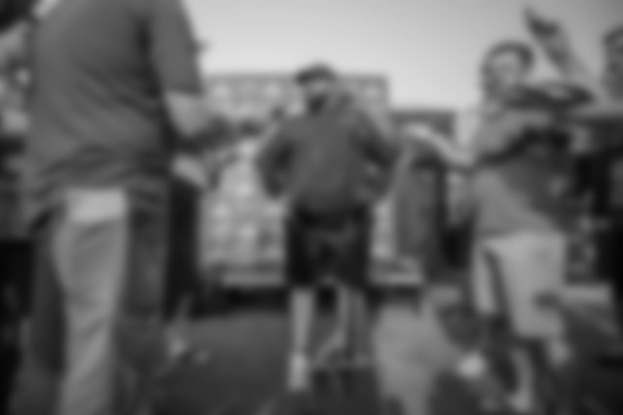 Detroit Lions head coach Matt Patricia meets the media before training camp practice on Tuesday, Aug. 7, 2018 in Napa, Calif. (Detroit Lions via AP)