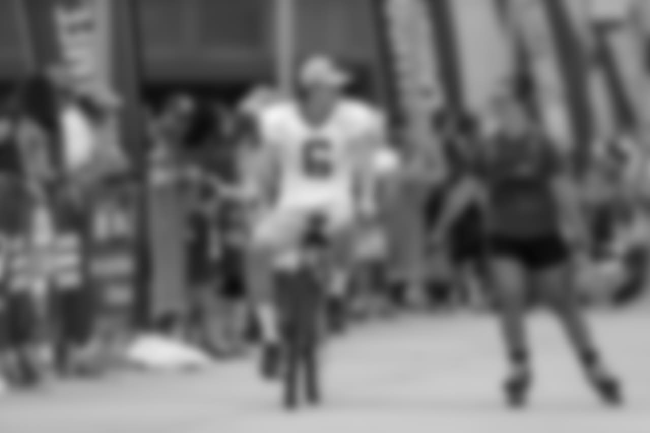 Green Bay Packers during Training Camp at Ray Nitschke Field in Green Bay on Tuesday, August 7, 2018.