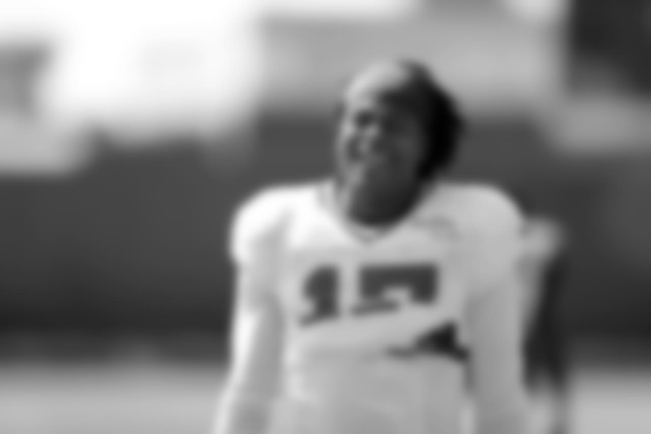 Adams caught at least one TD pass in 22 of 26 games, highlighted by a streak of 11 straight games with a TD grab (school and Mountain West records).