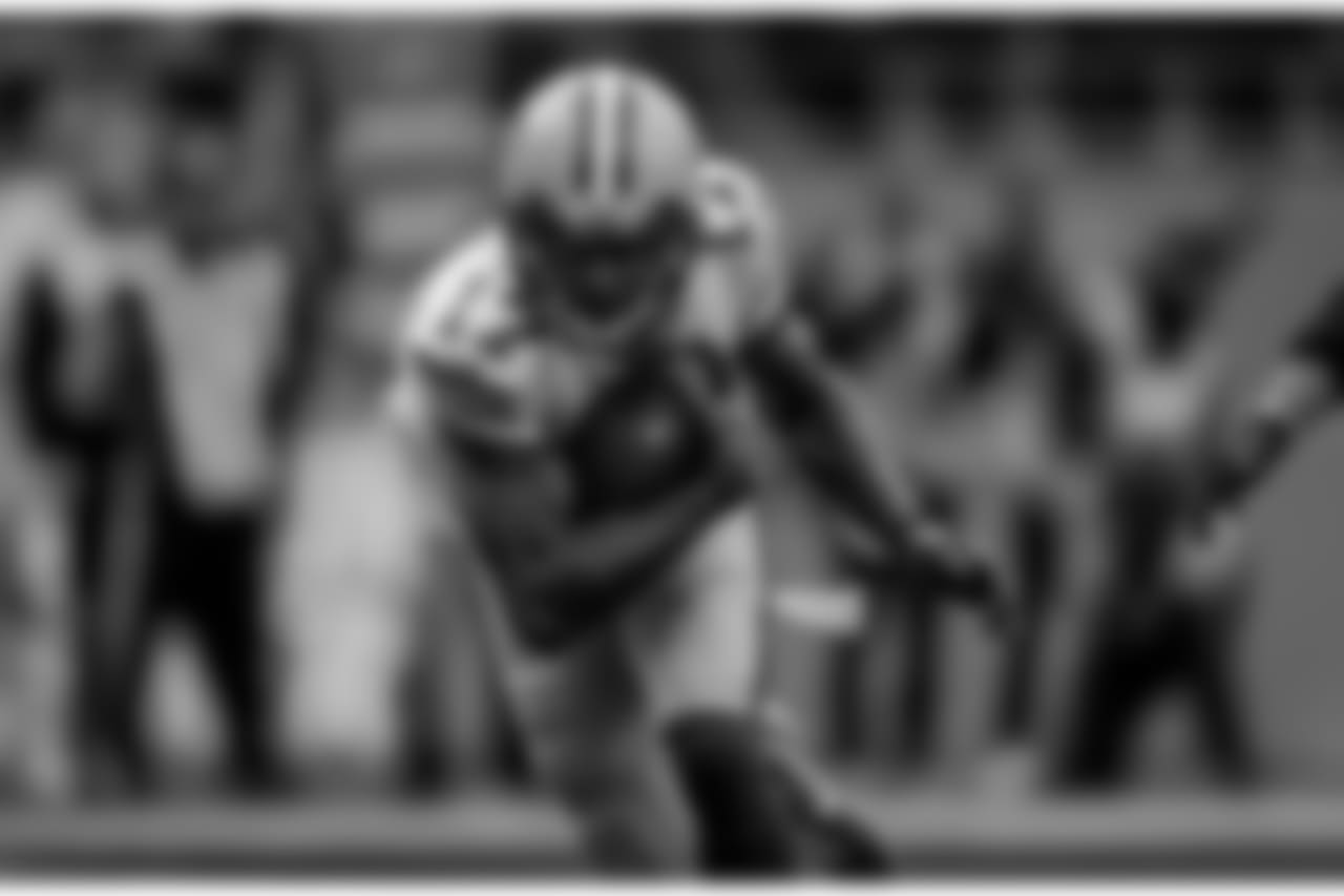 He osted 13 games with 100-plus receiving yards during his career, a school record.