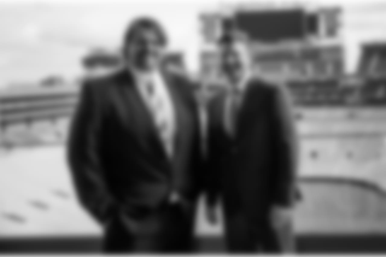Mark Tauscher and Ryan Longwell