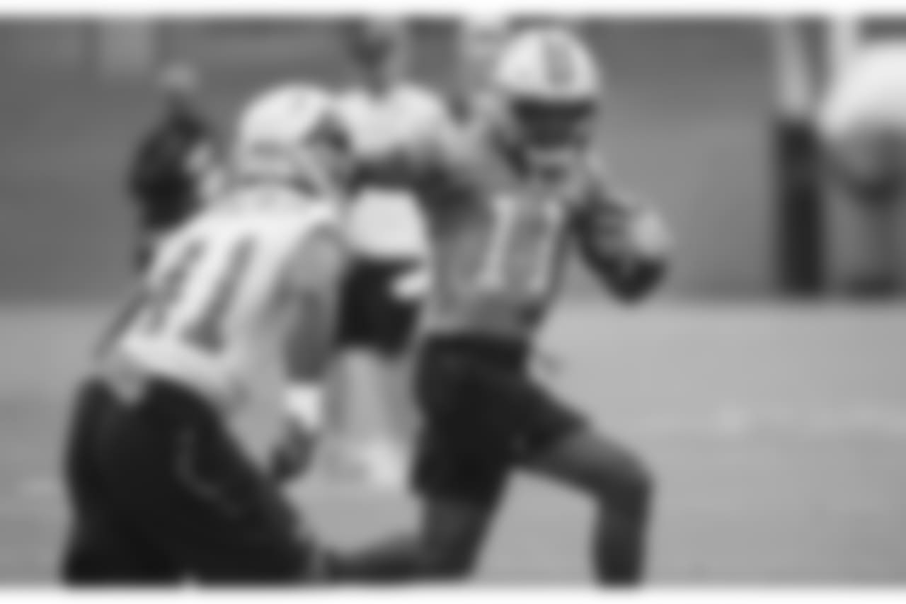 Day two of Panthers' mandatory Minicamp on Wednesday, June 13, 2018 at Bank of America Stadium in Charlotte, NC.