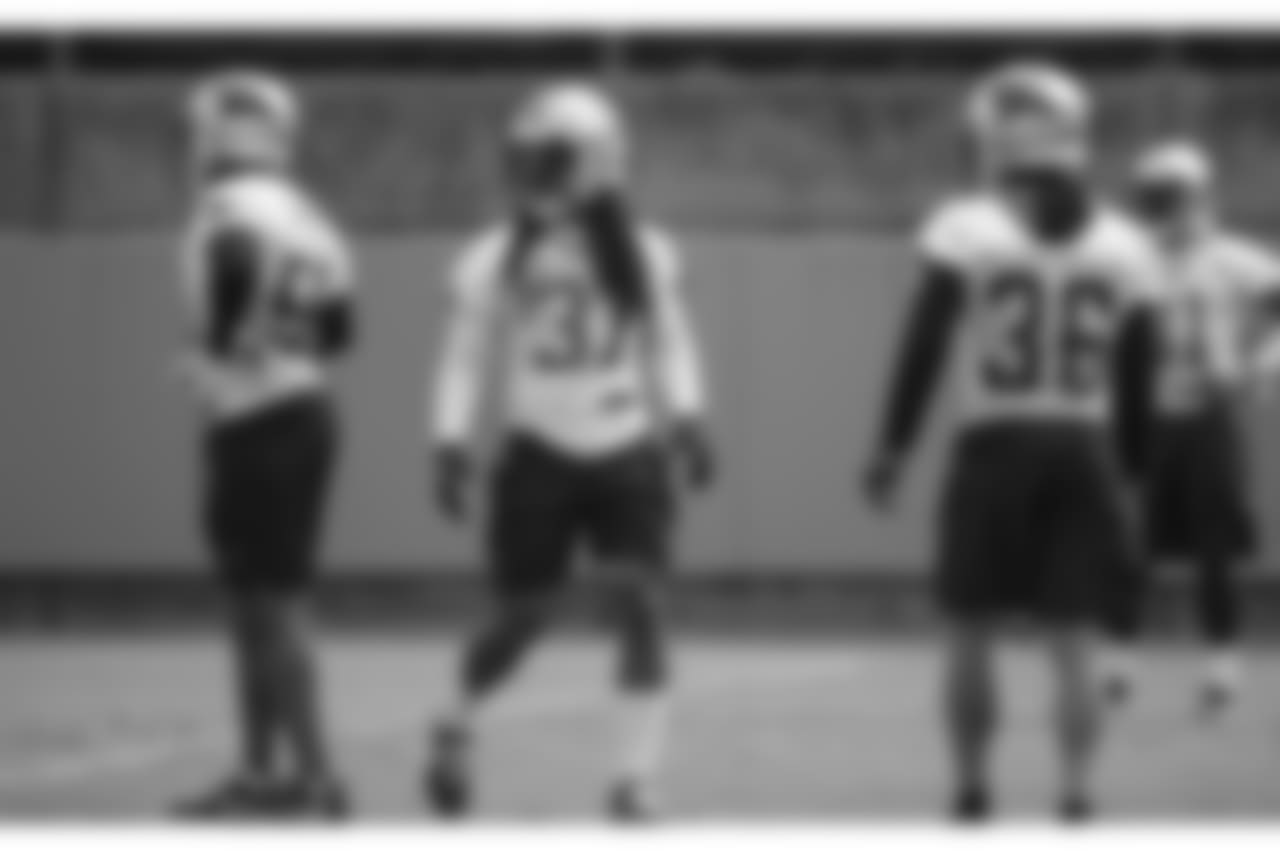Day two of Panthers' mandatory Minicamp on Wednesday, June 13, 2018 at Bank of America Stadium in Charlotte, NC.