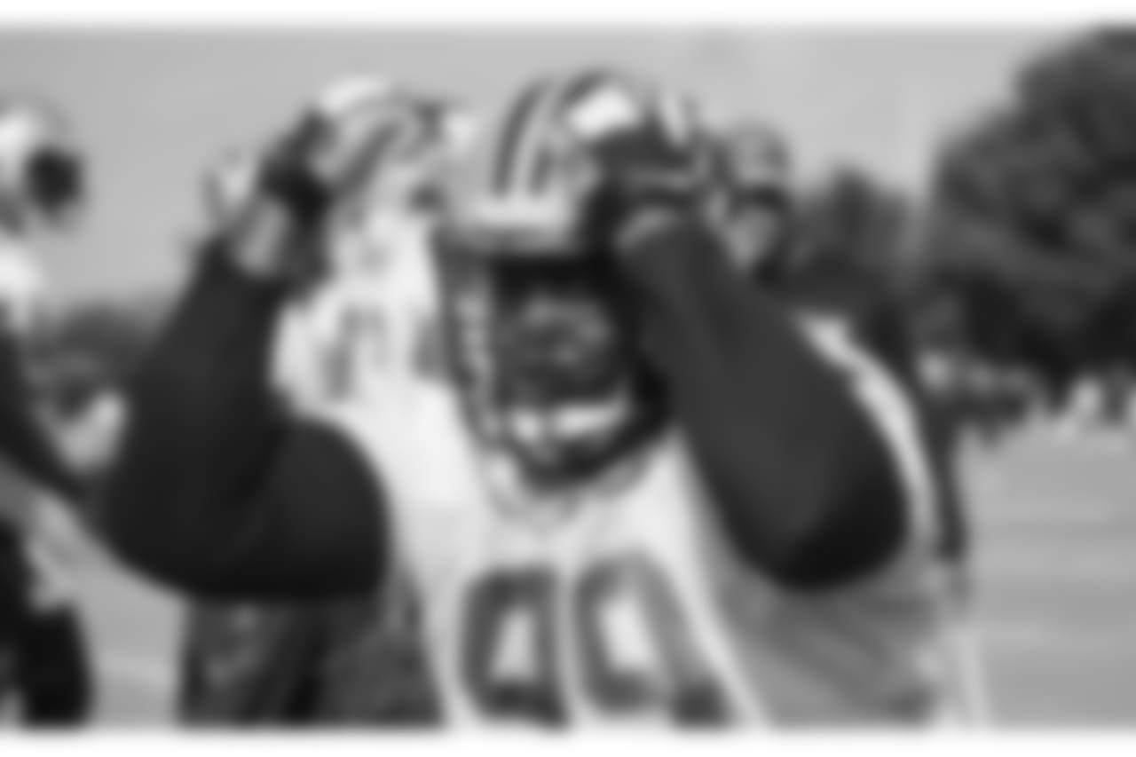 Day two of Panthers' mandatory Minicamp on Wednesday, June 13, 2018 at Bank of America Stadium in Charlotte, NC.